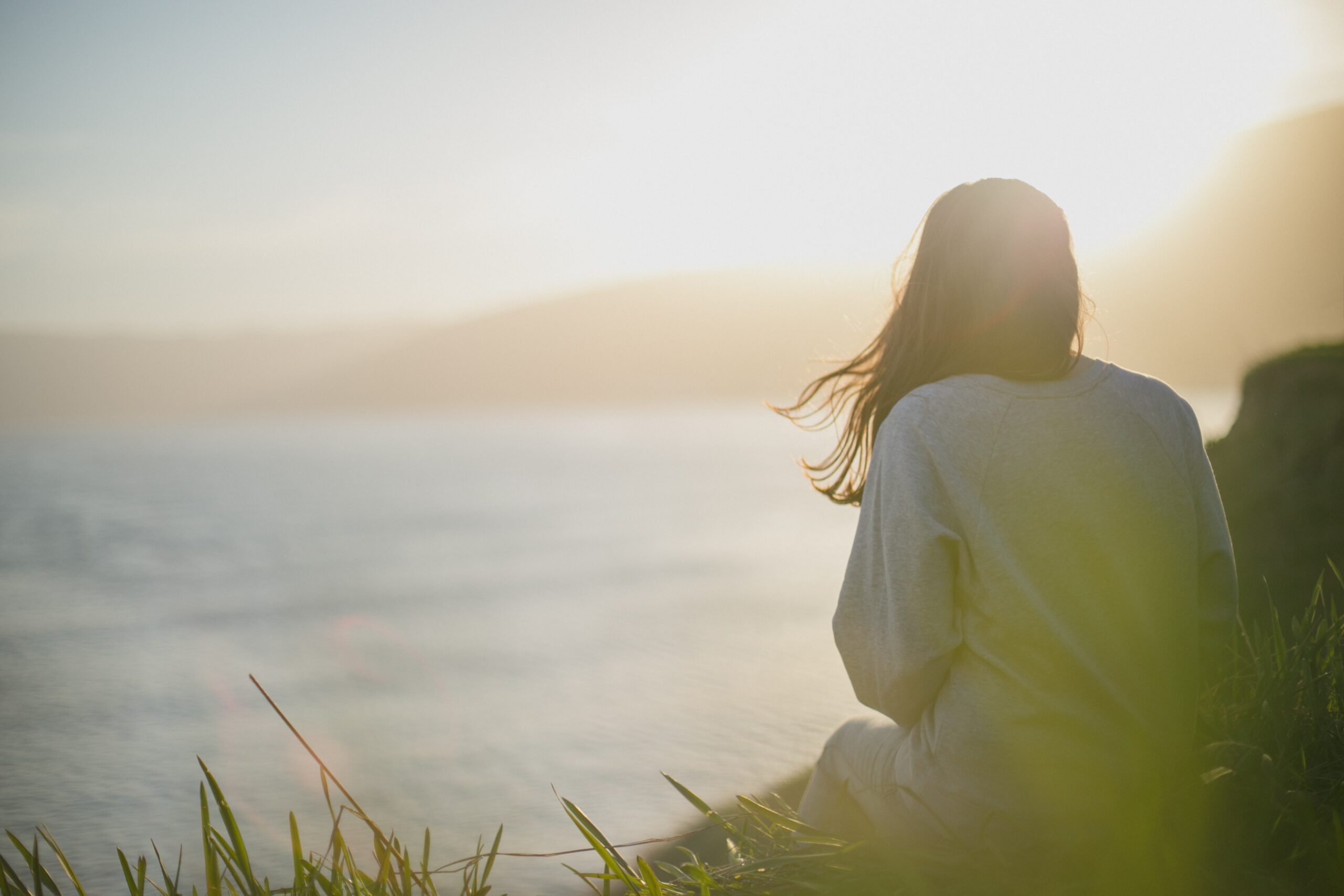 Women Watching Sunset